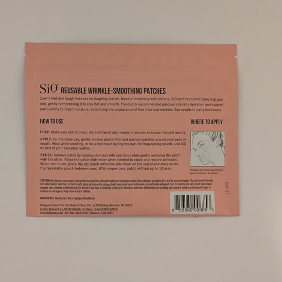 Sio Eye Smile Reusable Wrinkle Smoothing Patches - Picture 2 of 2